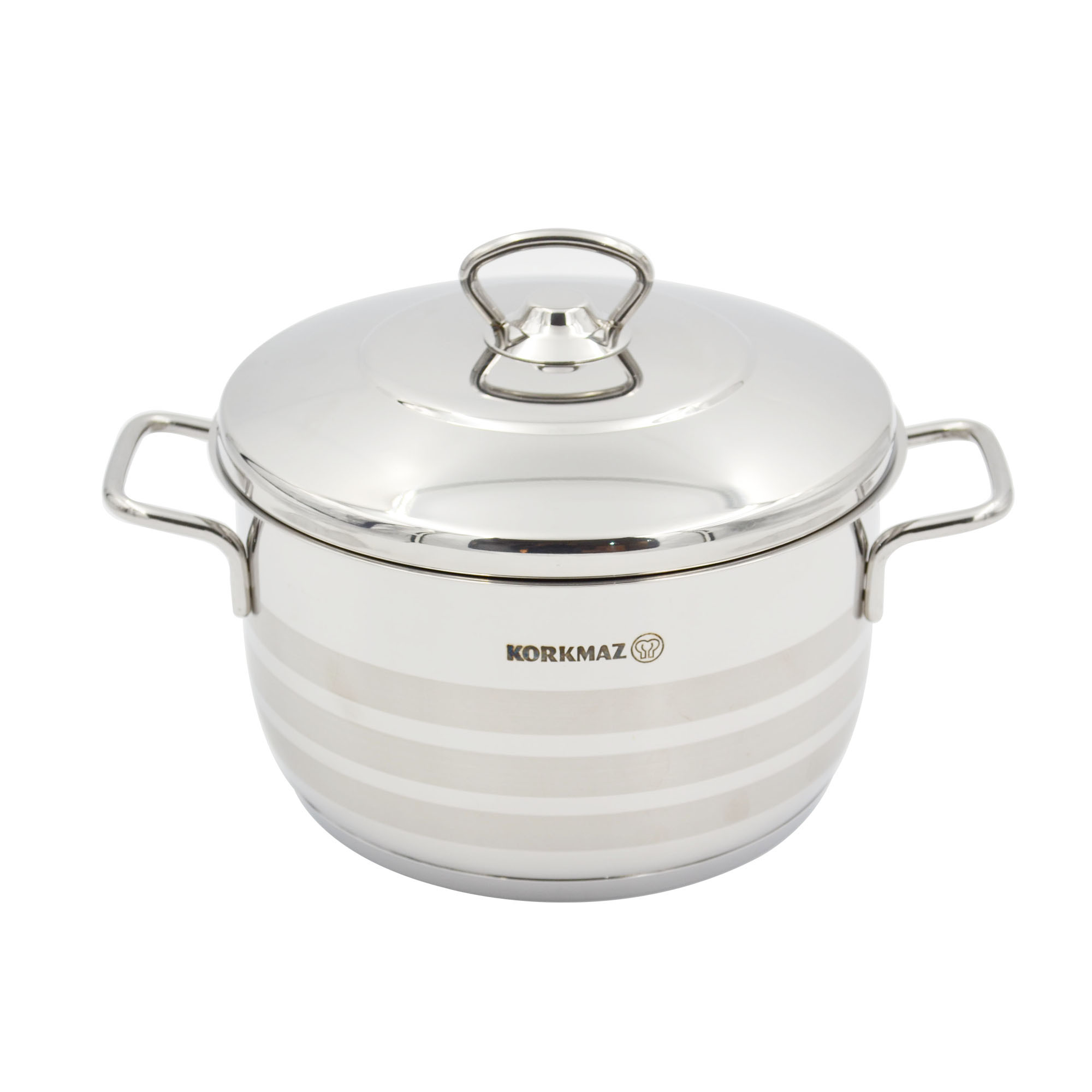 Astra Stainless steel Casserole 24x14 cm / 6.3 l.