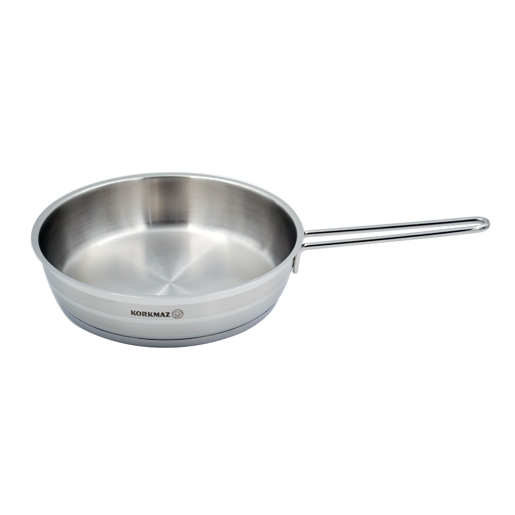Astra Stainless steel Frypan w/out Lid 24x6 cm / 2.7 l.