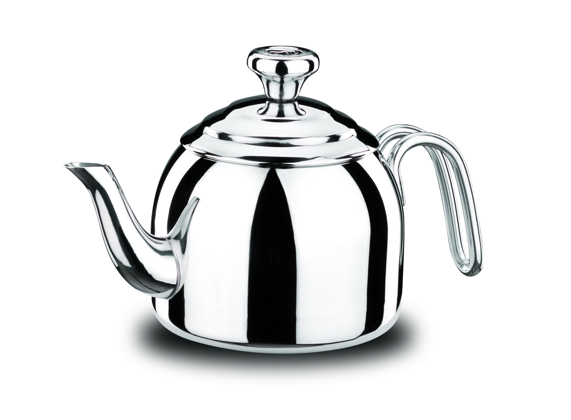 Korkmaz Droppa Tea Pot 1.1L, Silver, A051